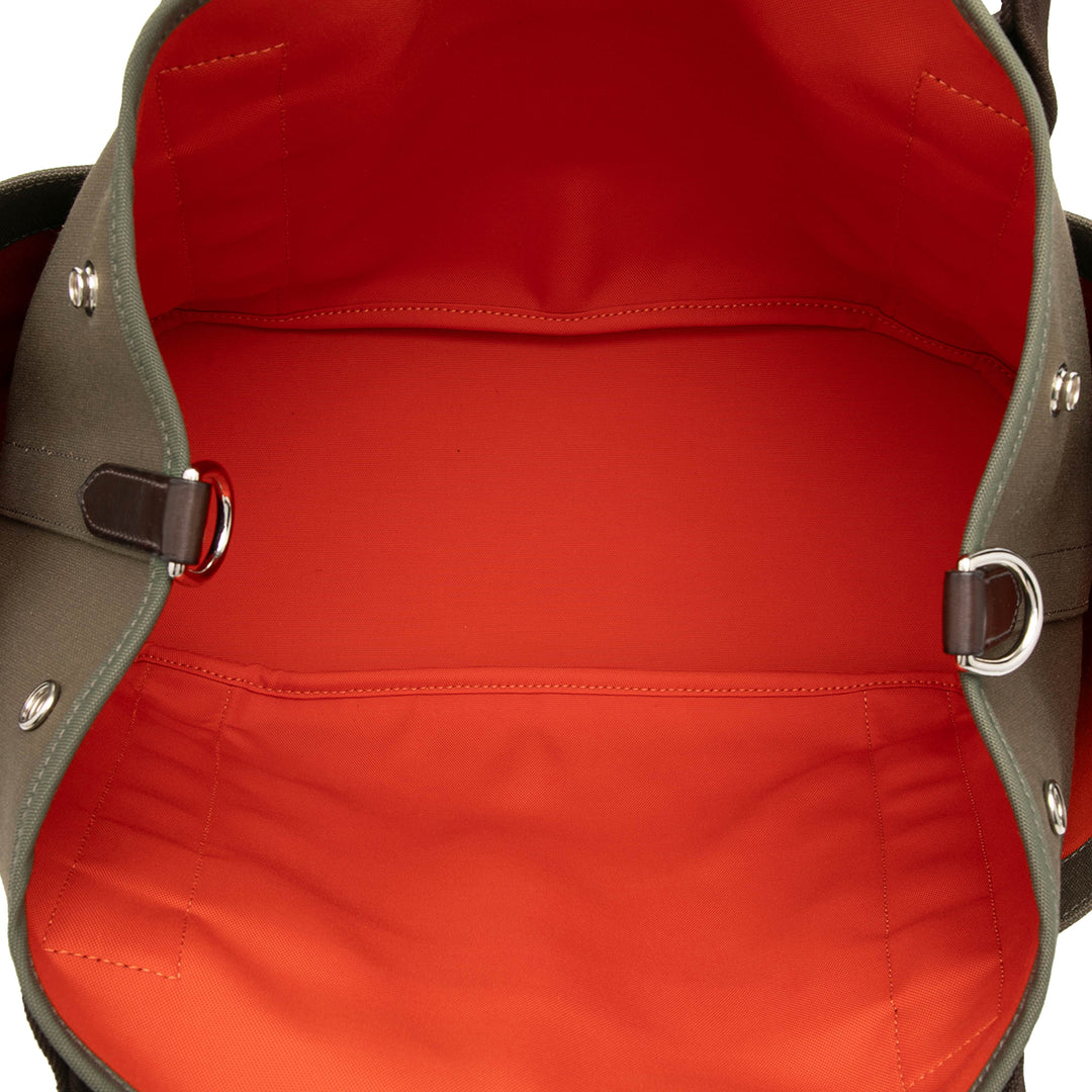 Hermès Sac de Pansage Grooming Sac Marron – vue 4 – GABY PARIS