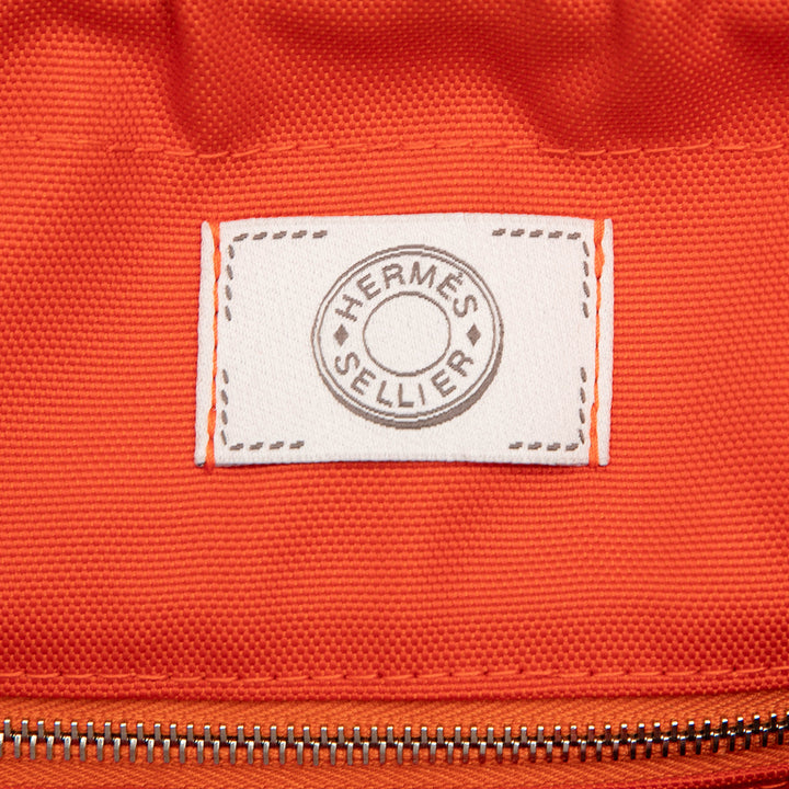 Hermès Sac de Pansage Grooming Sac Marron – vue 5 – GABY PARIS