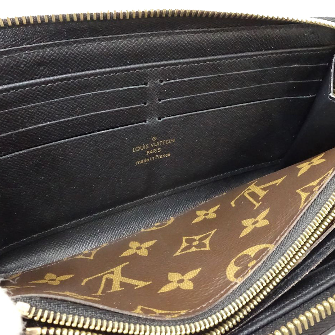 Louis Vuitton Monogram Retiro Zippy Portefeuille
