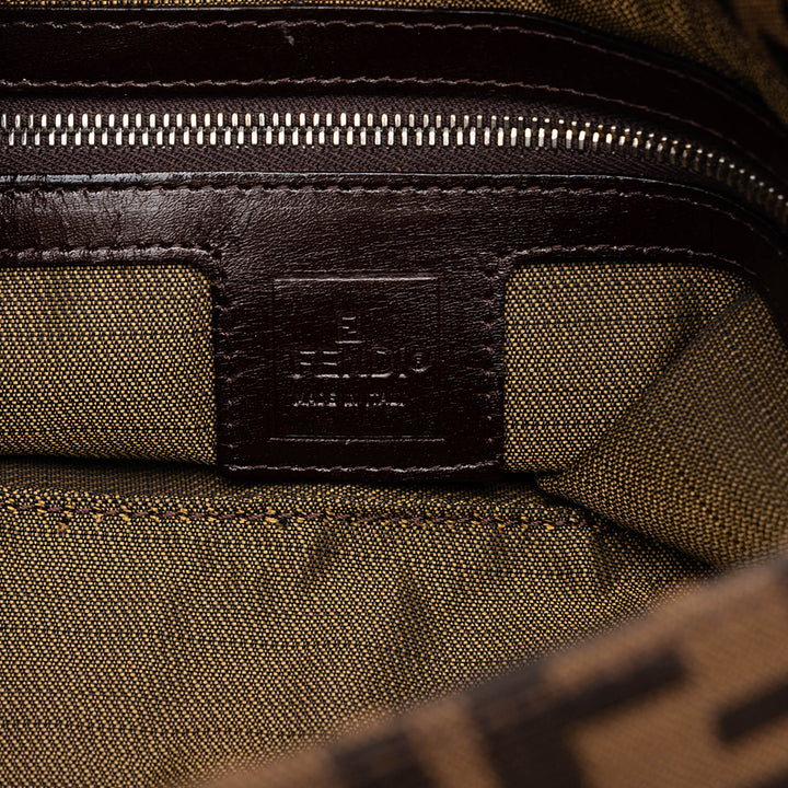 Fendi Sac porté épaule Zucca Mamma Forever Marron – vue 5 – GABY PARIS