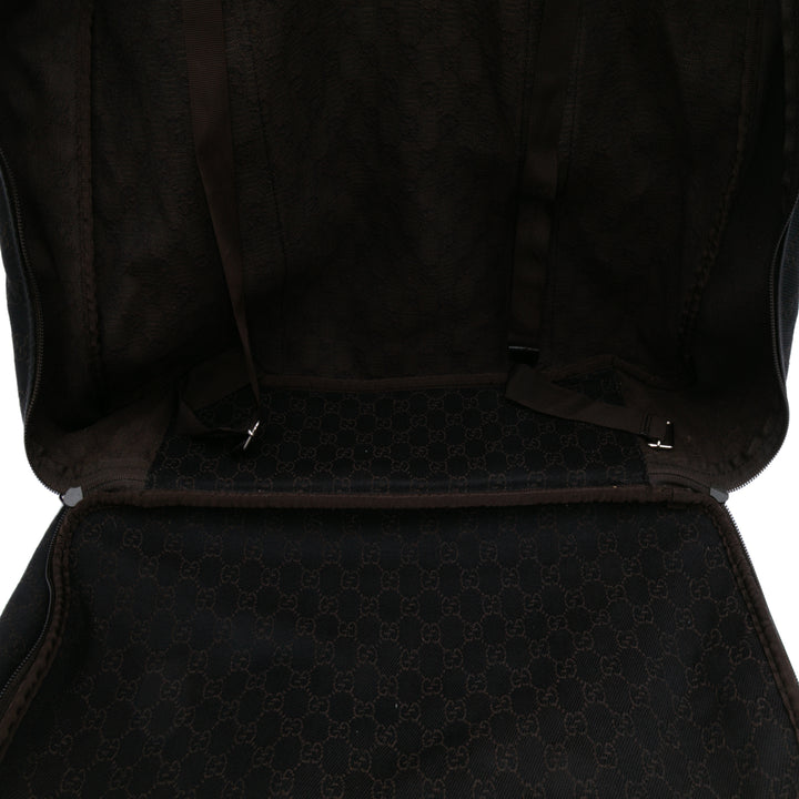 GG Denim Travel Bag Brown - Gaby Paris