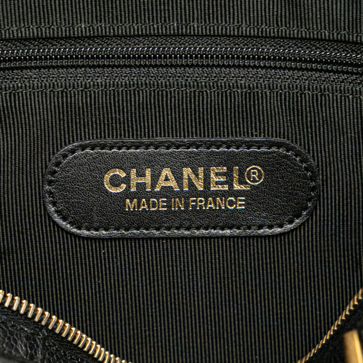 Chanel CC Caviar Boston Bag Noir