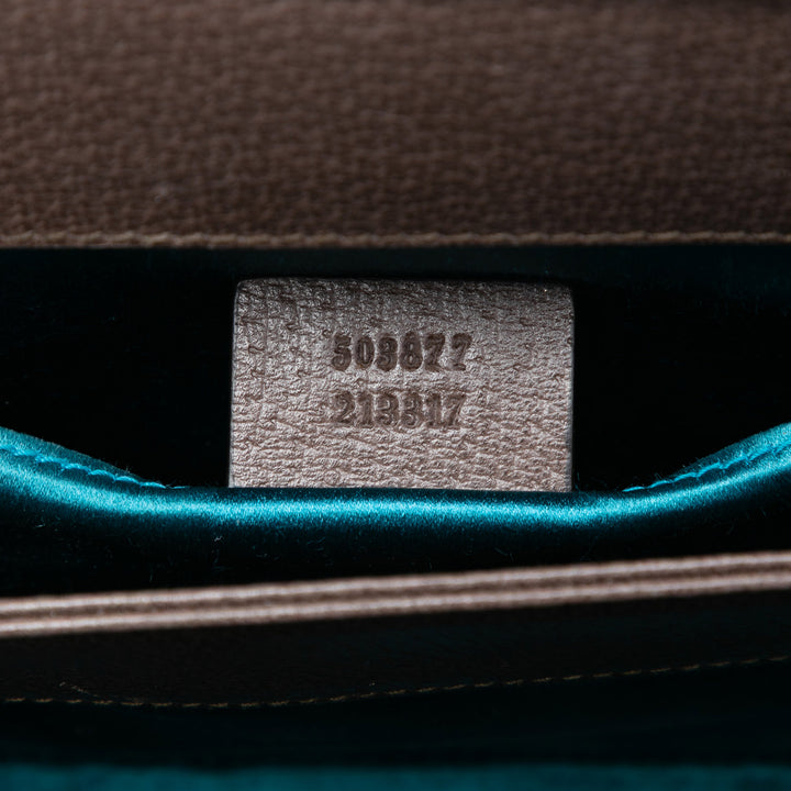 Gucci Small GG Supreme Web Ophidia Chain Sac porté croisé