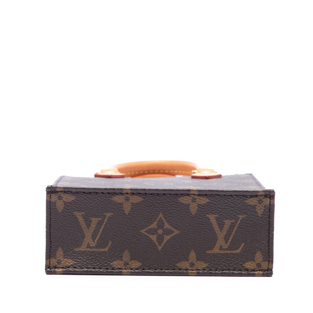 Sac Plat Monogram Marron