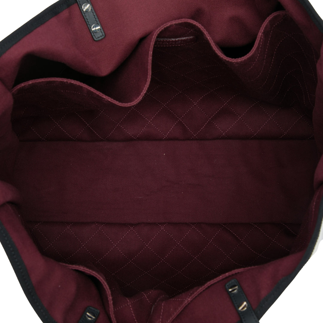 Chanel Bicolore Ladies First Cabas Noir
