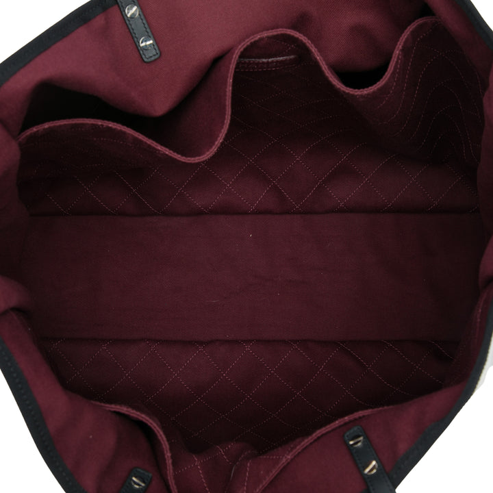 Chanel Bicolore Ladies First Cabas Noir