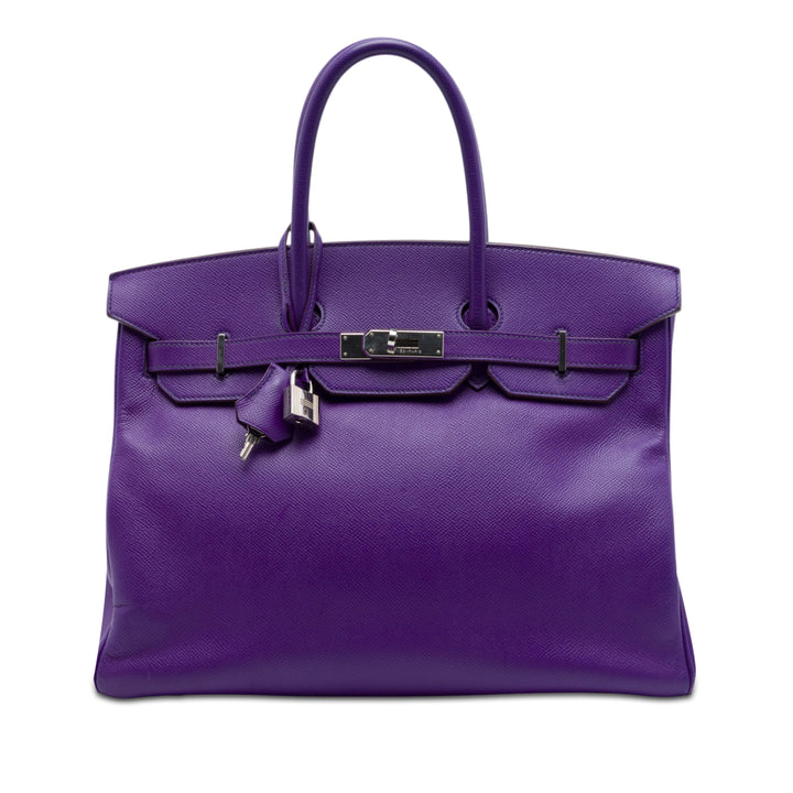 Hermès Epsom Birkin Retourne 35