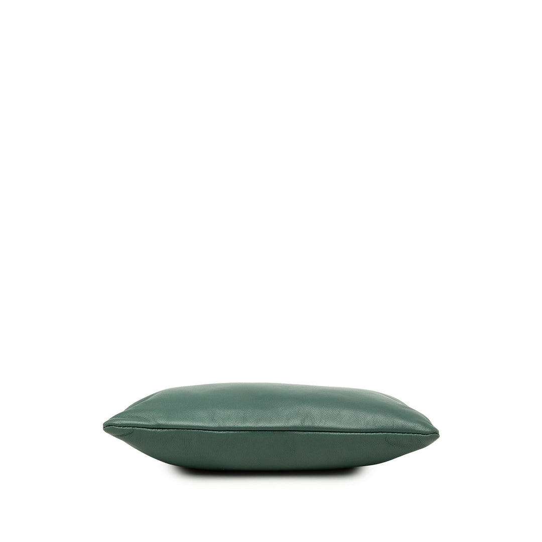 LOEWE Pochette Logo Wristlet Material Vert – vue 3 – GABY PARIS
