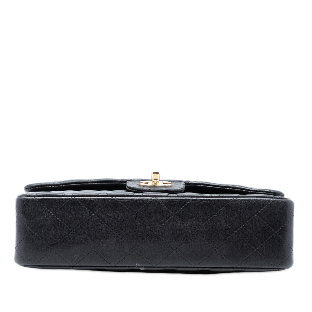 Chanel Medium Classic Cuir d’agneau Double rabat