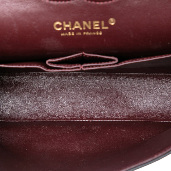 Chanel Medium Classic Cuir d’agneau Double rabat