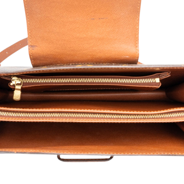 Louis Vuitton Sac bandoulière Courcelles Monogram Marron – vue 4 – GABY PARIS