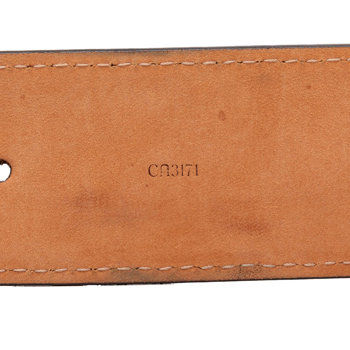 Louis Vuitton Monogram Initiales Reversible Belt