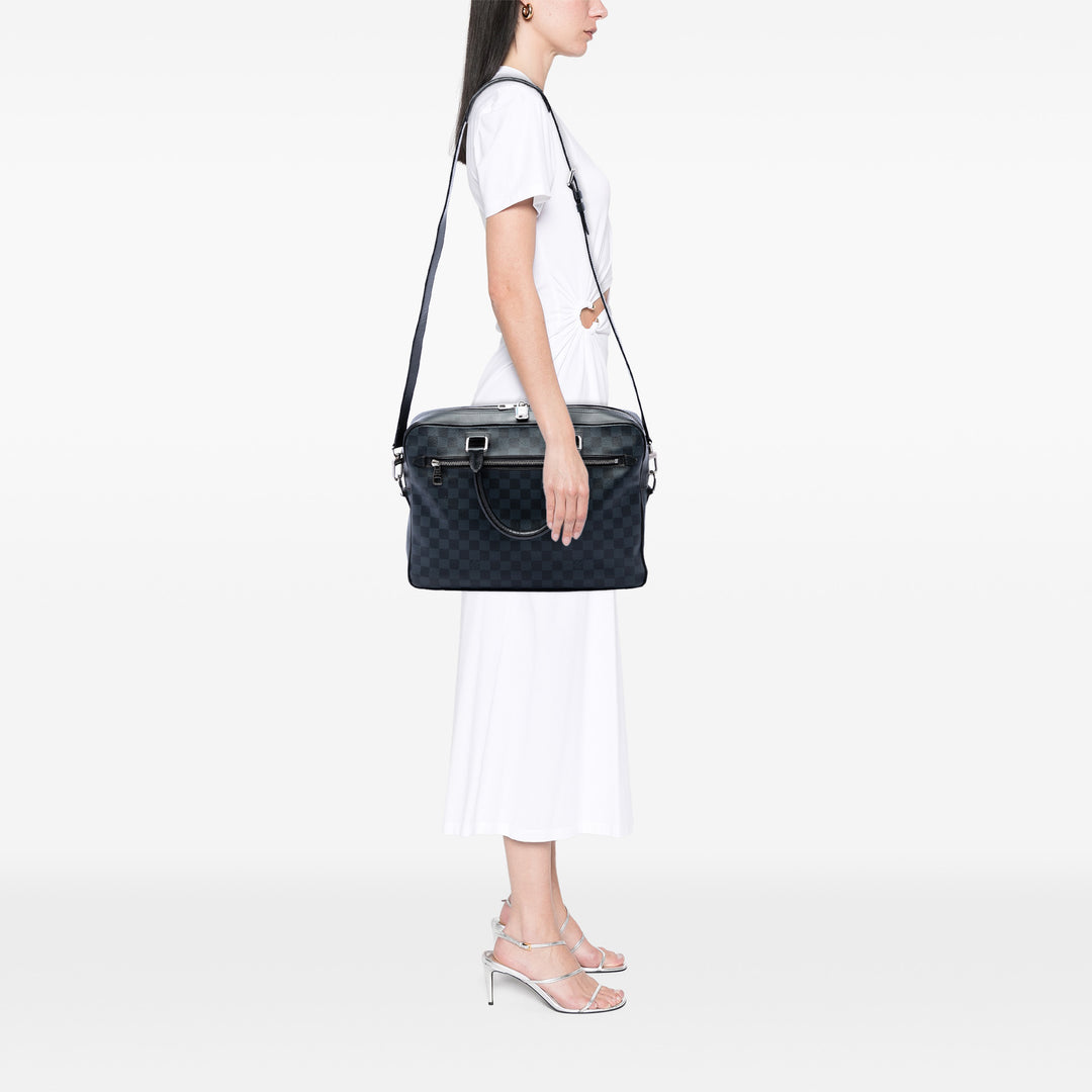 Louis Vuitton Damier Cobalt Porte Documents Business Sac Bleu – vue 6 – GABY PARIS