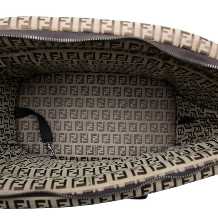 Fendi Zucchino Padded Toile Pet Carrier Sac