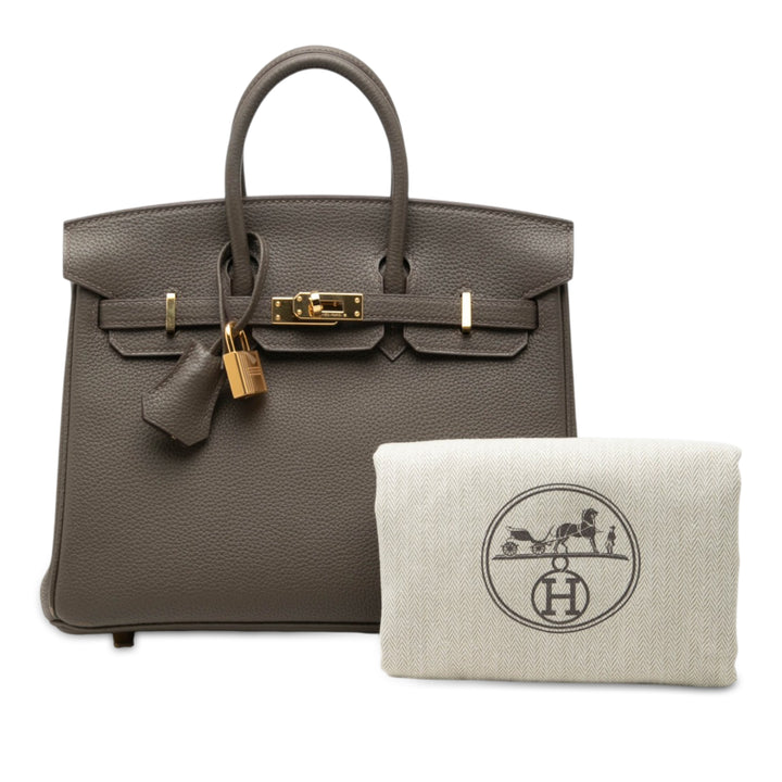 Birkin Retourne 25 Togo Gris