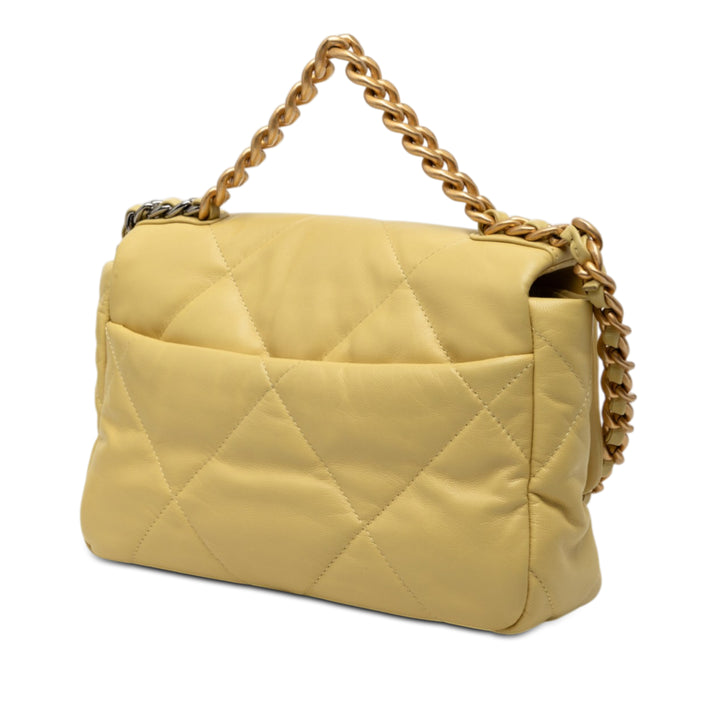 Chanel Medium Cuir d’agneau 19 à rabat
