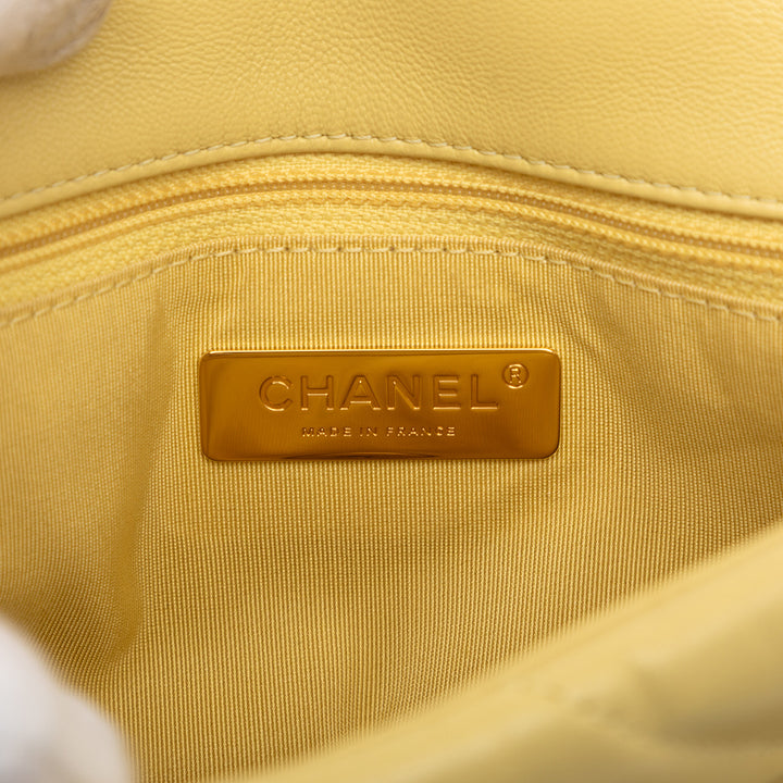 Chanel Medium Cuir d’agneau 19 à rabat
