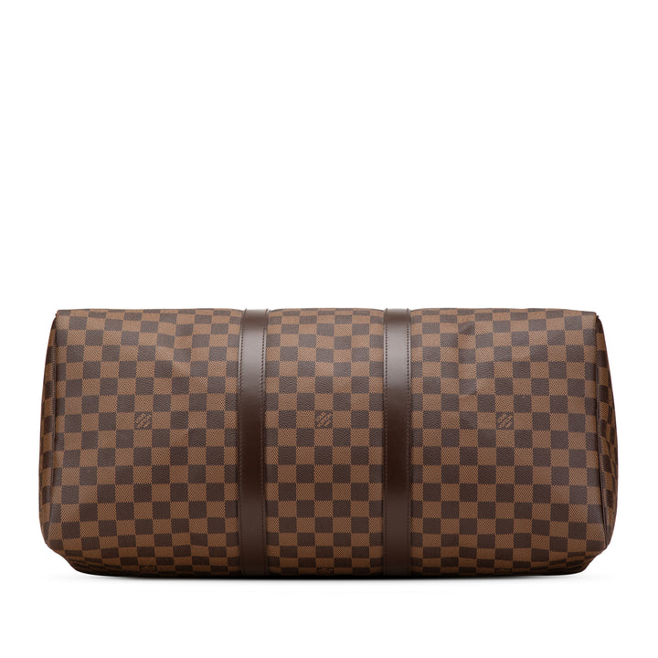 Damier Ebene Keepall 50 Brown - Gaby Paris