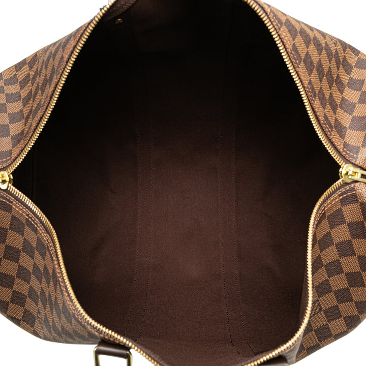Damier Ebene Keepall 50 Brown - Gaby Paris