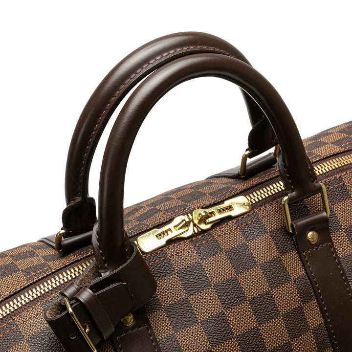 Damier Ebene Keepall 50 Brown - Gaby Paris