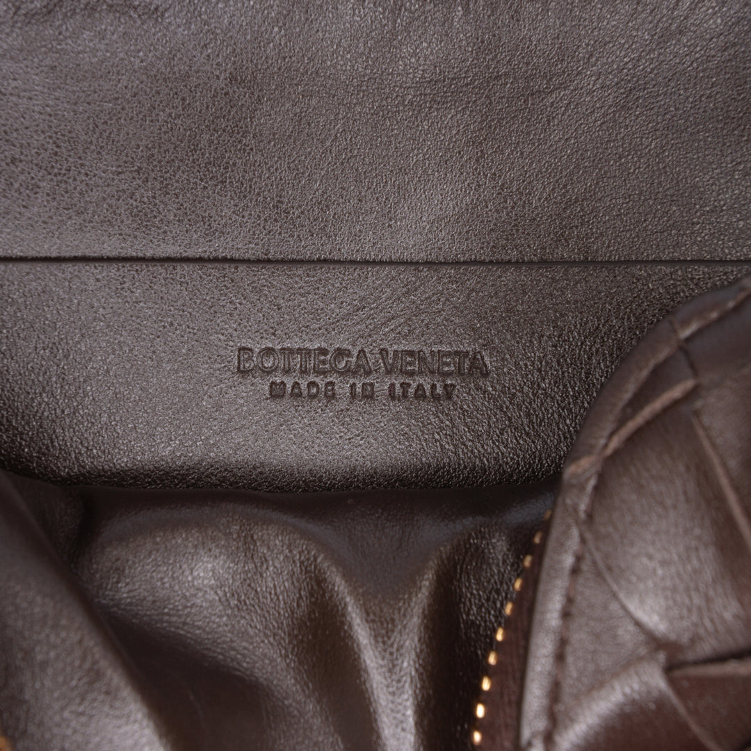 Bottega Veneta Mini Cuir d'agneau Intrecciato Loop Sac caméra
