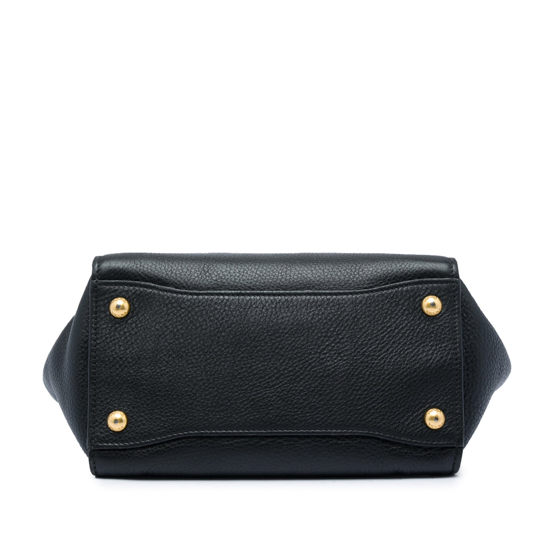 Prada Vitello Daino Soundlock Sac Cuir