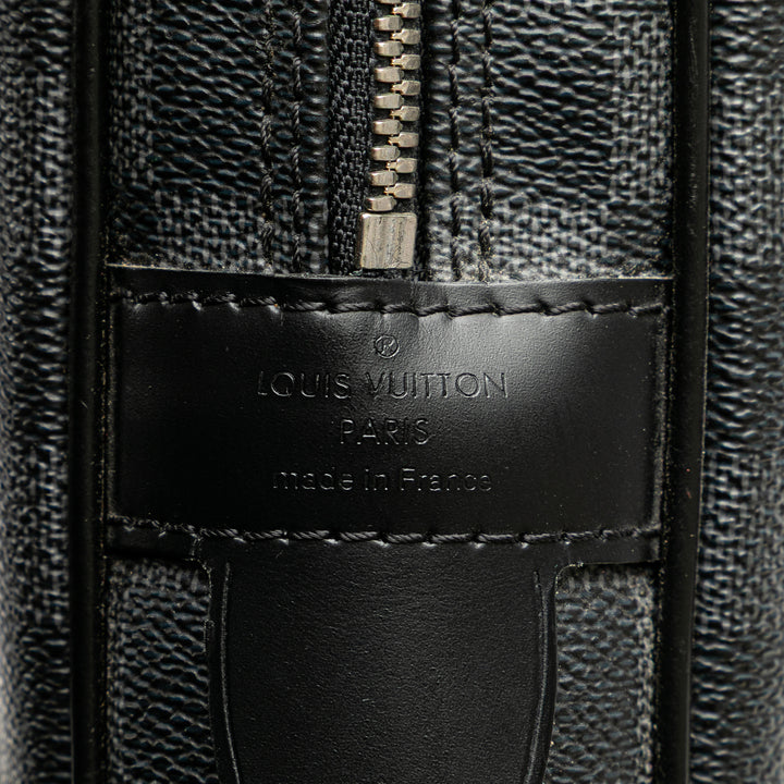 Louis Vuitton Damier Graphite Porte Documents Voyage PM Noir