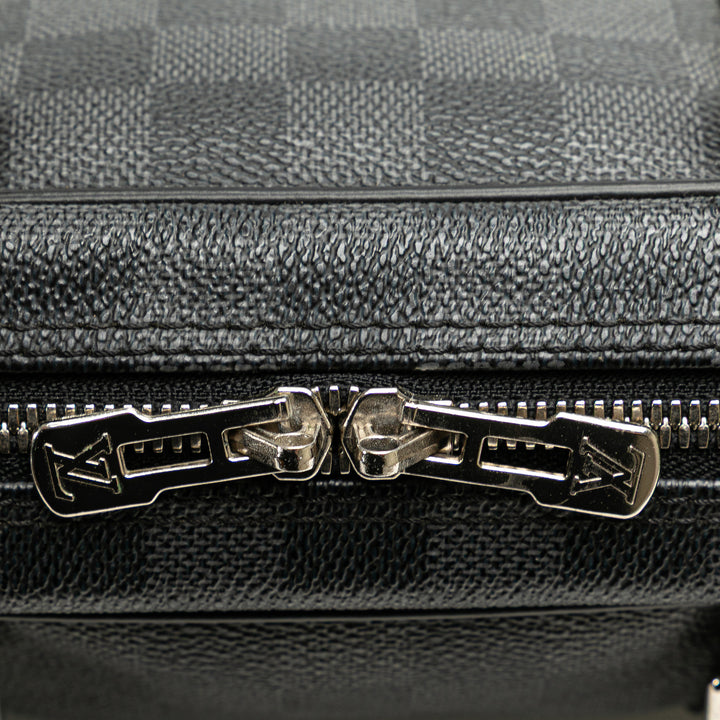 Louis Vuitton Damier Graphite Porte Documents Voyage PM Noir