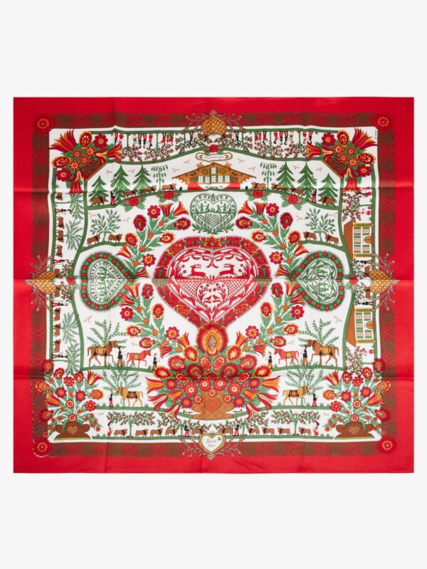 Hermès Decoupages Soie Foulard