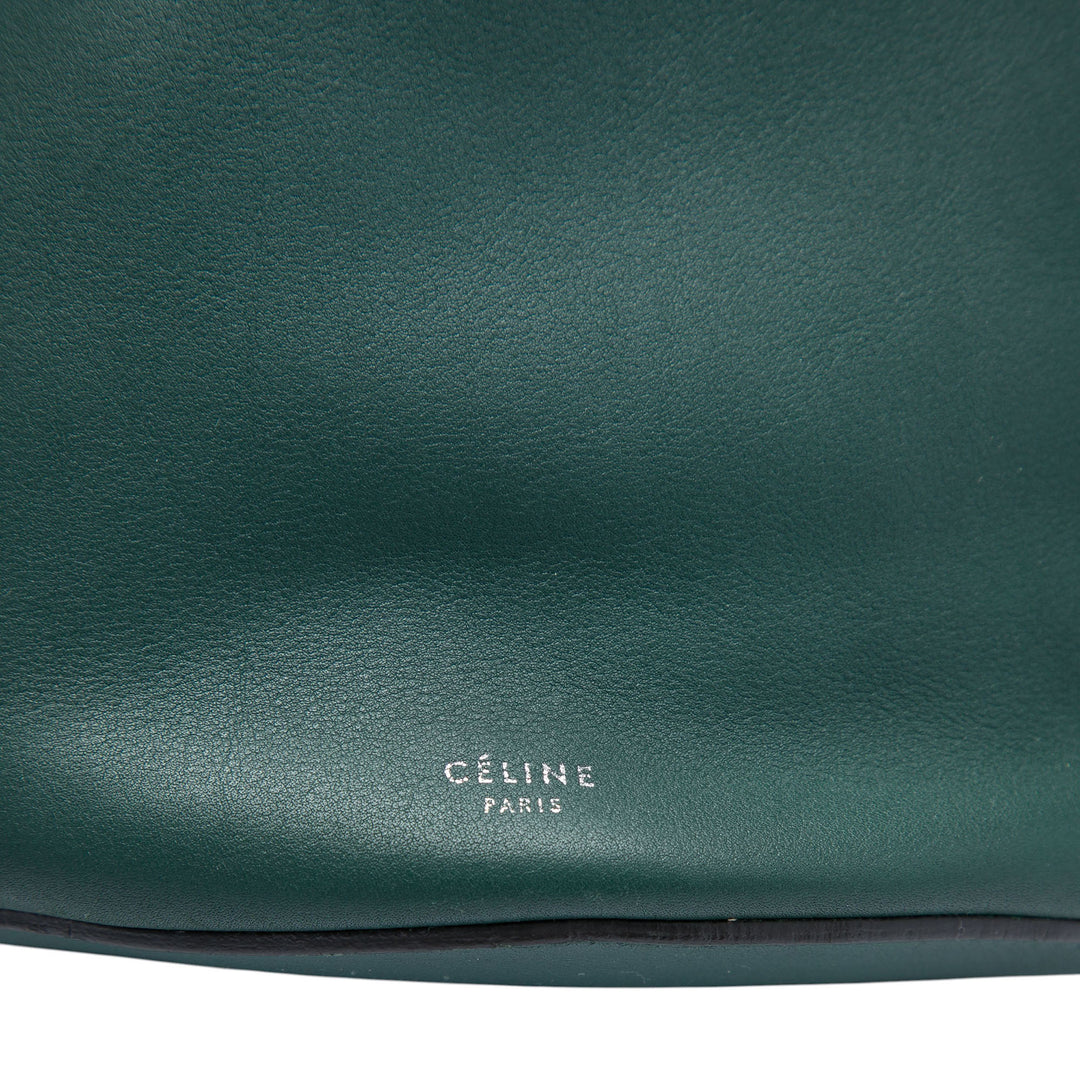 Celine Big Sac seau Sac Vert – vue 5 – GABY PARIS