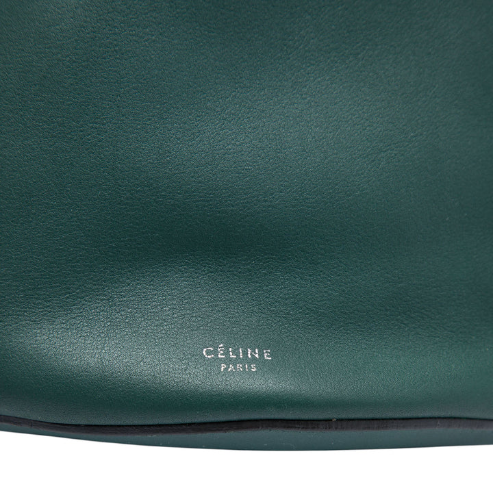 Celine Big Sac seau Sac Vert – vue 5 – GABY PARIS