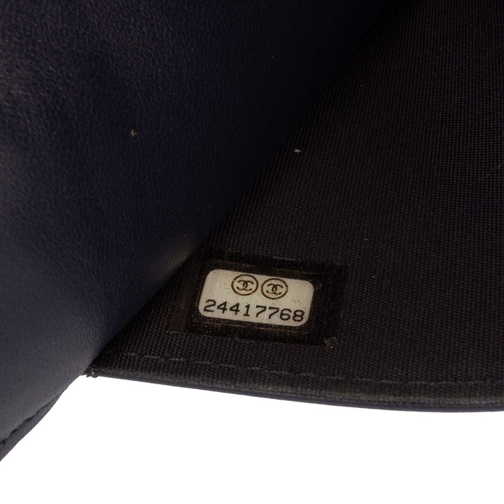 Chanel CC Matelassé Cuir d’agneau Double Stitch Pompon Wallet on Chain