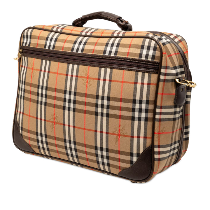 Burberry Haymarket Check Toile Porte-documents
