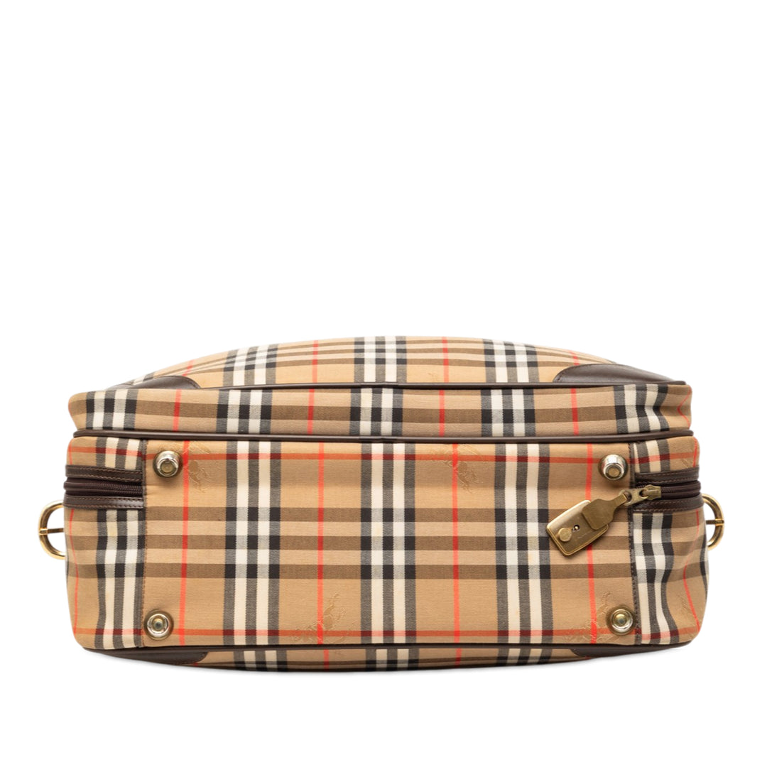 Burberry Haymarket Check Toile Porte-documents