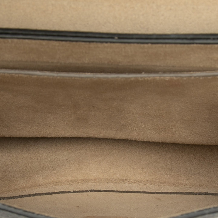Bicolore et grainé Drew Sac Petit Cuir de veau grainé Bleu