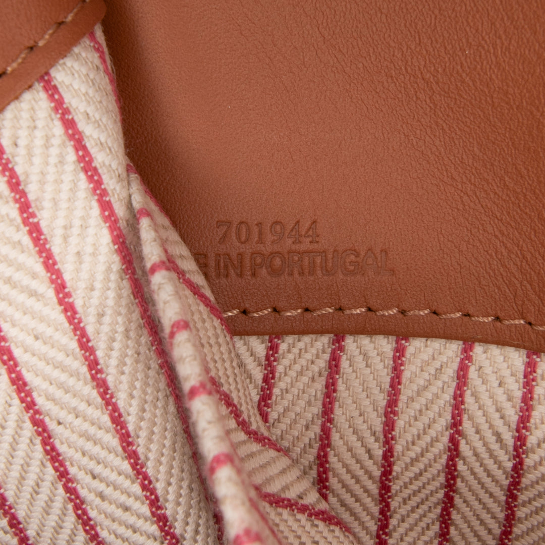 Small Canvas Cushion Tote Pink - Gaby Paris