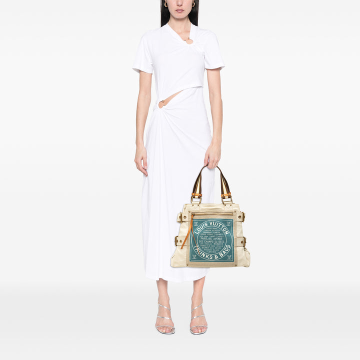 Louis Vuitton Cruise Line Globe Cabas MM Tissu