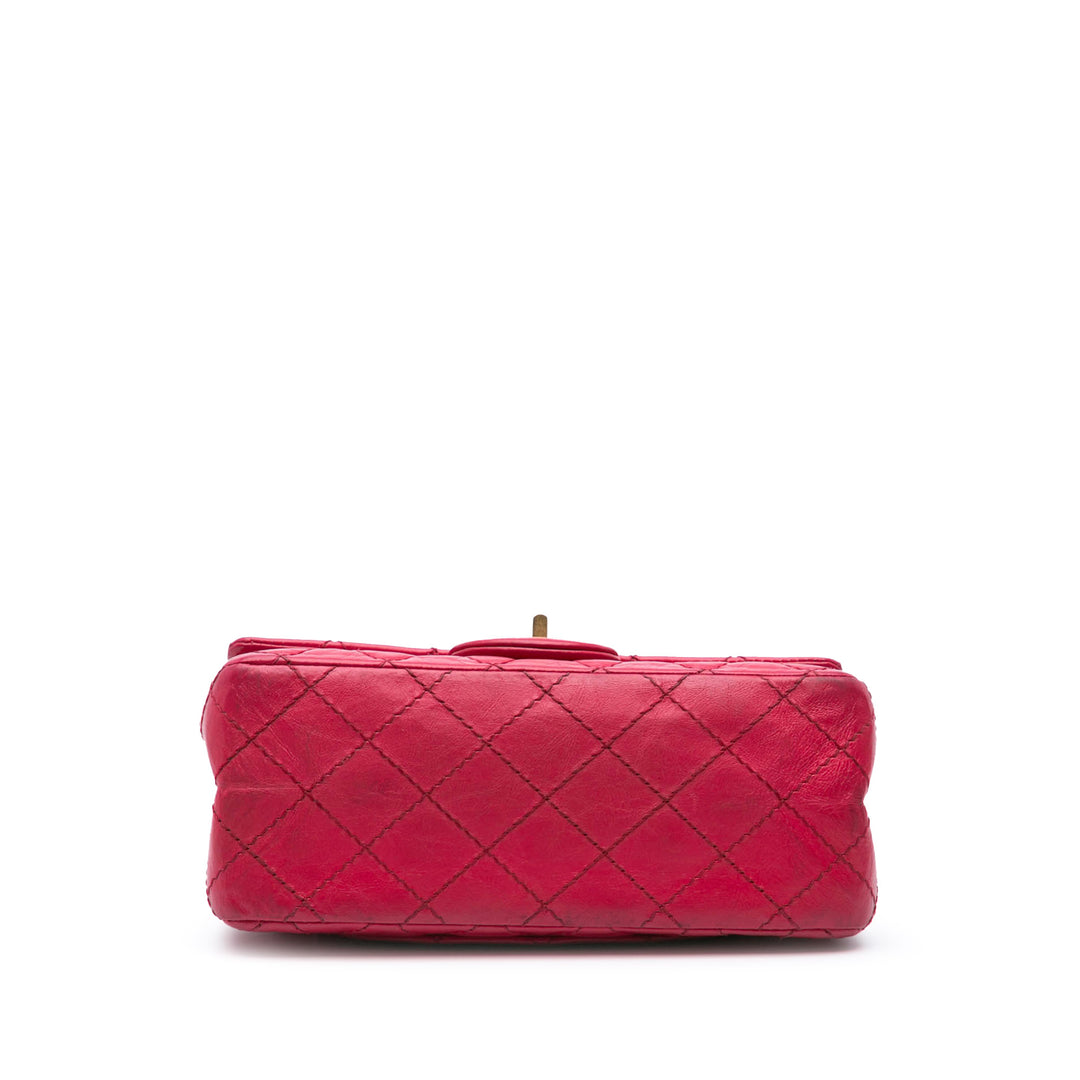 Mini Reissue 2.55 Calfskin Flap Pink - Gaby Paris