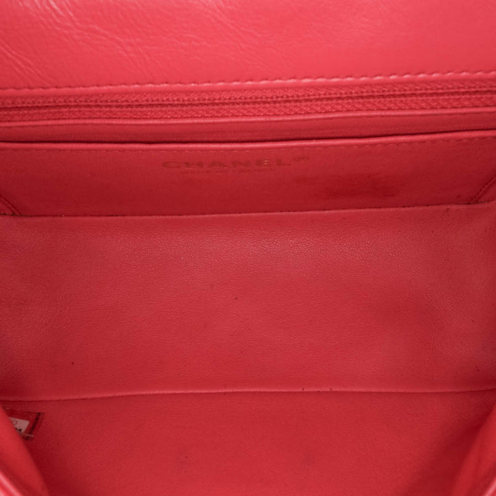 Mini Reissue 2.55 Calfskin Flap Pink - Gaby Paris