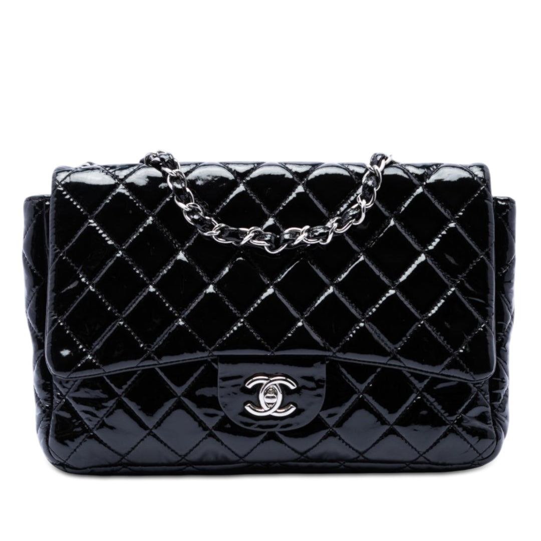 Chanel Classic Rabat simple Jumbo Cuir