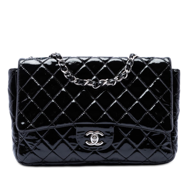 Chanel Classic Rabat simple Jumbo Cuir