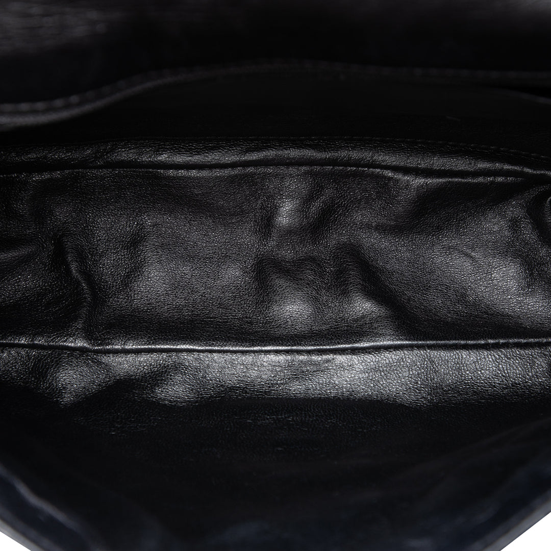 Chanel Classic Rabat simple Jumbo Cuir