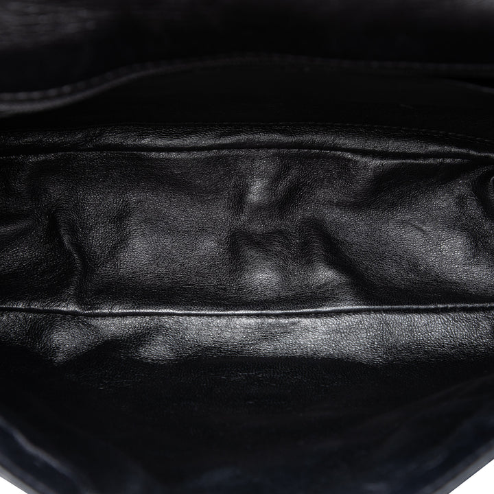 Chanel Classic Rabat simple Jumbo Cuir
