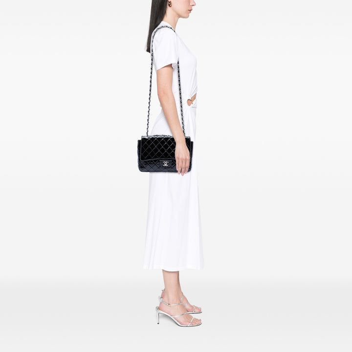 Chanel Classic Rabat simple Jumbo Cuir