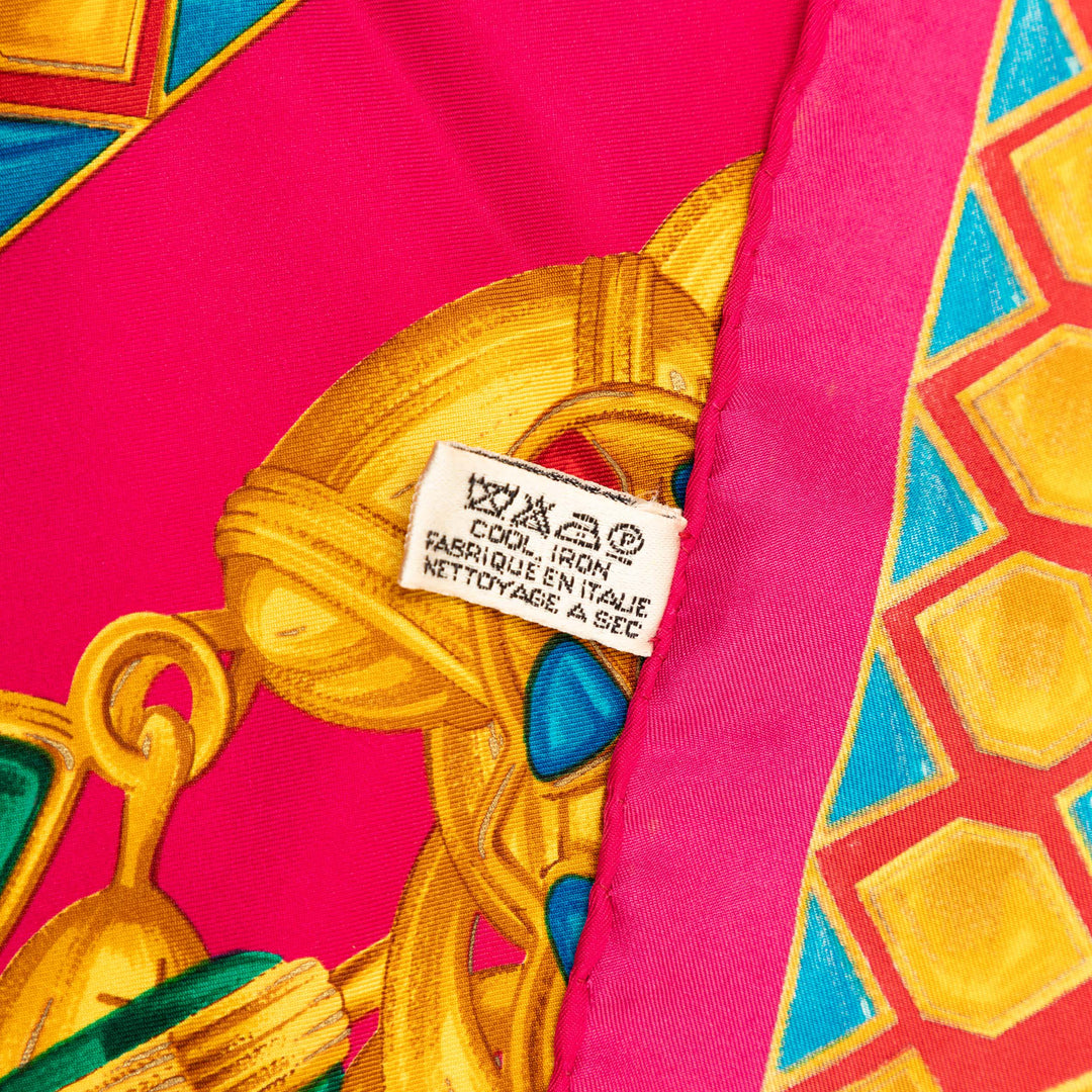 Chanel CC Gripoix Soie Foulard