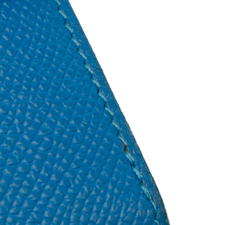 Medium Epsom Kelly Depliant Wallet Blue - Gaby Paris