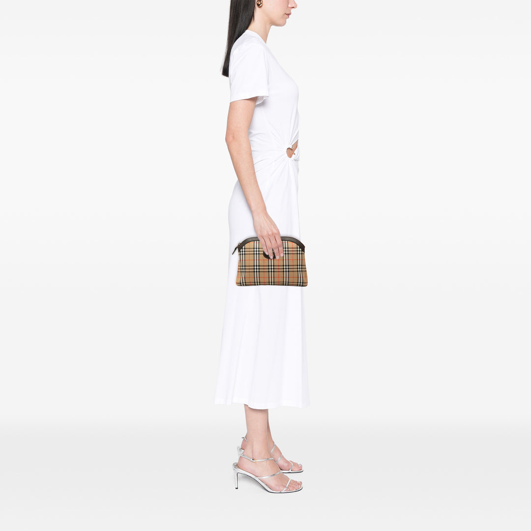Haymarket Check Pochette Beige