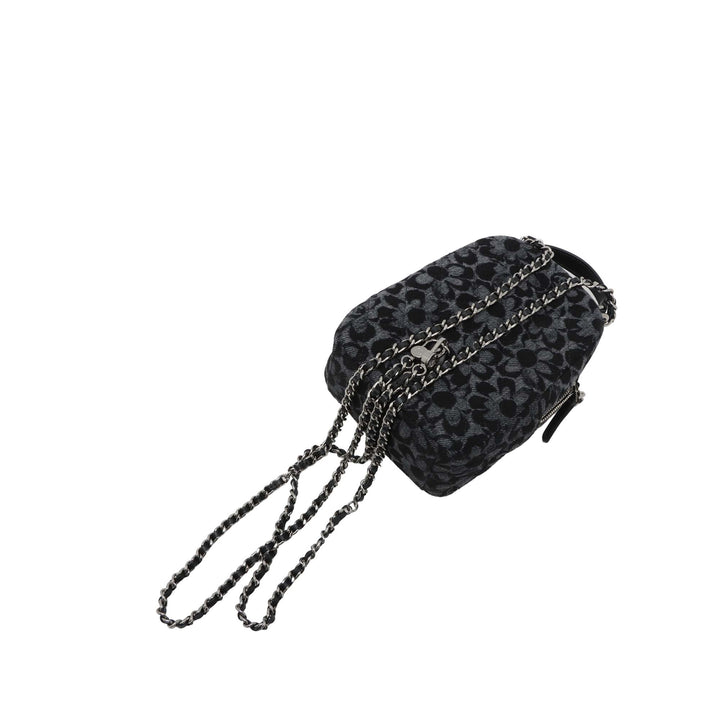 Chanel Toile Camellia Sac à dos