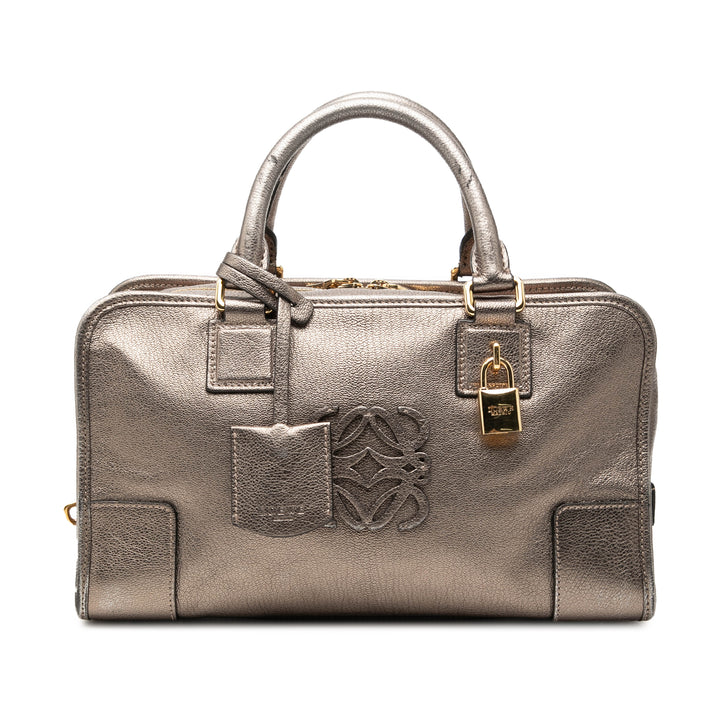 LOEWE Metallic Cuir de chèvre Amazona 28