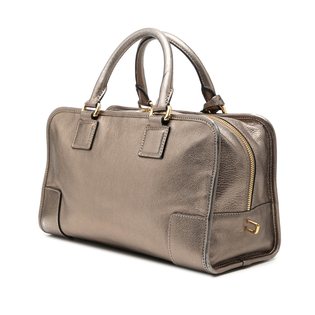 LOEWE Metallic Cuir de chèvre Amazona 28